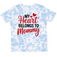 thumbnail image 3 of Inktastic My Heart Belongs to Mommy with Red Hearts Boys or Girls Toddler T-Shirt, 3 of 5