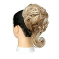 thumbnail image 4 of Dulchany Messy Bun Hair Piece Tousled Updo Hair Buns Extension Elastic Hair Band Hair Pieces Curly Hair Bun Scrunchie For Women, 4 of 7