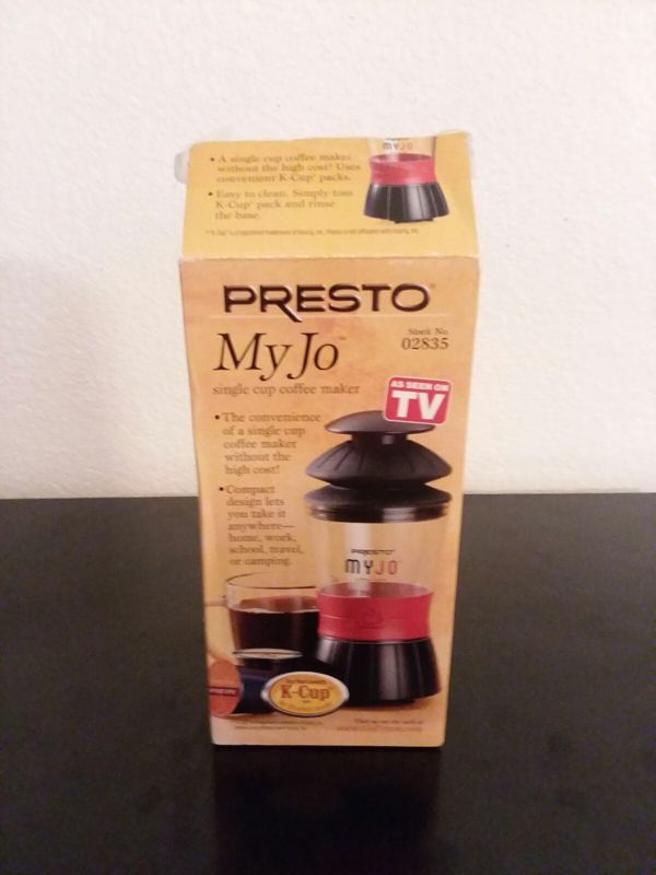 Presto 02835 MyJo Single Cup Coffee 
