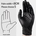 thumbnail image 2 of 100PCS Professional Nitrile Gloves Multi-Purpose Vinyl Gloves Safety Work Gloves Latex Powder Free Gardening Nitrile Gloves for Home Kitchen Outdoor Use 9 Inch, 2 of 8