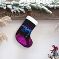 thumbnail image 6 of Disketp Futuristic Purple Panther A、 Christmas Stockings, Xmas Stocking for Family Holiday Season Décor, Personalized Holiday Indoor Decorations, 6 of 7