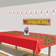 Beistle 24" x CORNET 50' New Orleans Theme Crawfish Print Kraft Paper ...