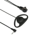 thumbnail image 1 of Auriculares de Radio, Ganchos de Oído Suave Duraderos Cómodos para Usar El Auricular de Forma D Con Botón Ptt Para Radios, 1 of 7