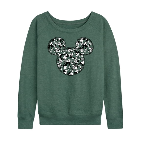 Mickey & Friends - Meta Mickey - Women's Lightweight French Terry Long Sleeve Shirt