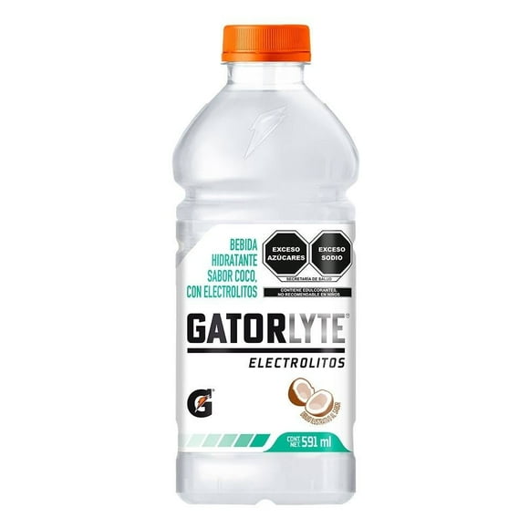 Bebida hidratante Gatorlyte sabor coco 591 ml