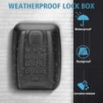 thumbnail image 5 of Key Lock Box for Outside, Waterproof Wall Mount Key Lock Box for House Key, 5 of 11