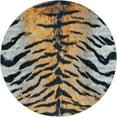 thumbnail image 2 of Unique Loom Kamala Washable Collection Area Rug - Tiger (7' 10" Round Light Brown/Ivory), 2 of 9