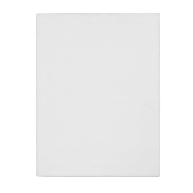 Lienzo blanco de 1,6 cm de grosor, 30 x 40 cm (11,8 x 15,7 pulgadas), material de algodón puro, lienzo estirado para pintura al óleo.