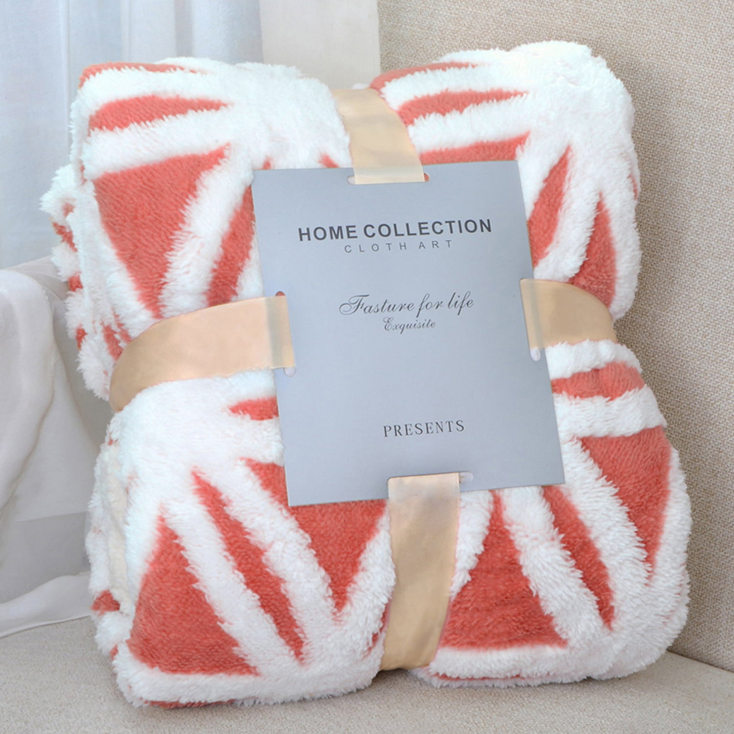 Coral sherpa blanket cheap