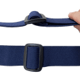 thumbnail image 3 of Men Navy Blue Suspenders Adjustable Elastic - Heavy Duty 1.4 Inch Wide X Shape Strong Clip Suspender, 3 of 6