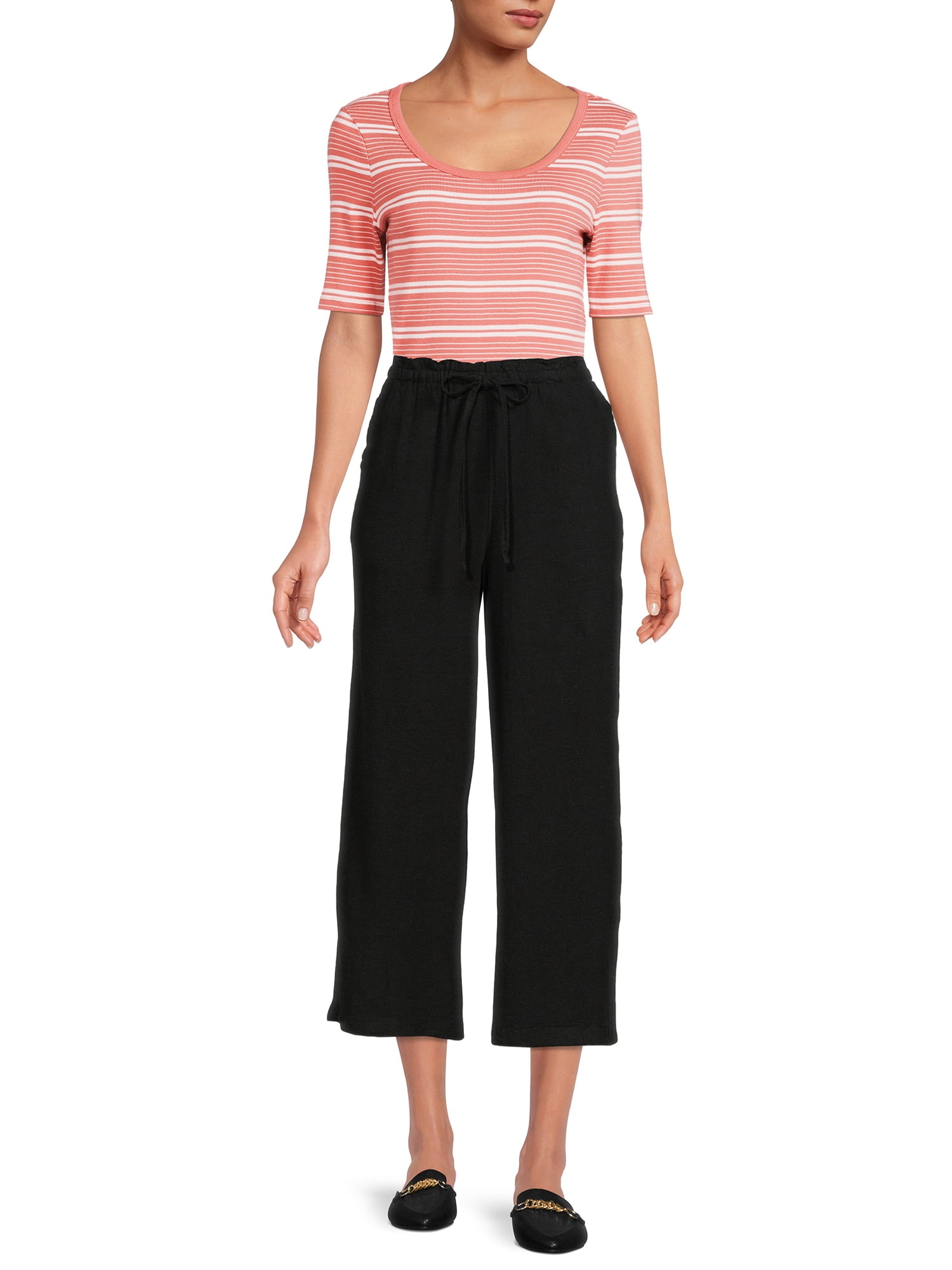 Time and Tru Women's Linen Pant