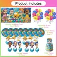 thumbnail image 6 of Bubble Guppies Birthday Party Supplies Balloons Plates Decoration Cake Topper Decor Tableware Banner Backdrop, 6 of 7