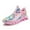 Pink, variant on GHFKKB Women's Sports Shoes Multi color Fashion Trend Tennis Shoes