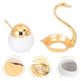 thumbnail image 3 of AMERTEER 1 Set Household Aluminium Alloy Sugar Storage Jar Coffee Candy Case Sugar Container, 3 of 6