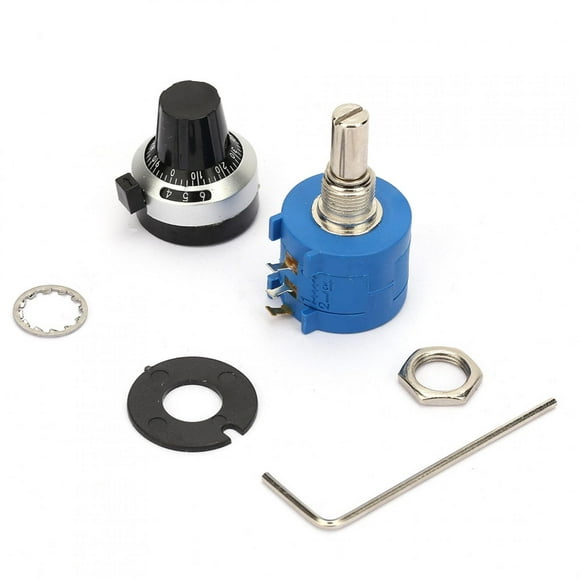 Potentiometer,3590S-2-104L Wirewound Potentiometer 100K Wirewound Potentiometer K Ohm Potentiometer True Excellence