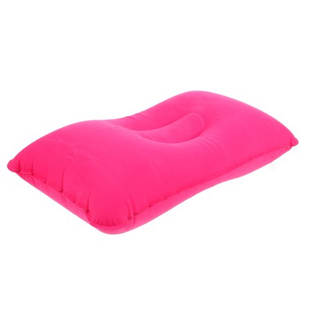 SWETRACE Camping Inflatable Pillow for Travelers and Campers 1Pack Rosy 42.0x27.0x0.4In