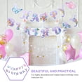 thumbnail image 4 of 3 banderines de mariposas con letras de feliz cumpleaños para jardín, primavera, cumpleaños y decoración de fiestas, 4 of 7