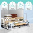 thumbnail image 3 of Expandable Pull Out Cabinet Organizer Slide Out Drawers for Kitchen Cabinets .~.&#W x .&#&#D Pull Out Drawers for Kitchen Cabinets, 3 of 9