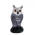 thumbnail image 2 of Fake Owl Decoy 360 Rotating Head Sculptures to Scare Birds Away, Scarecrow Statue Realistic Scary Sounds Pest Crow Bird Repellent for Yard Garden Protector, 2 of 8