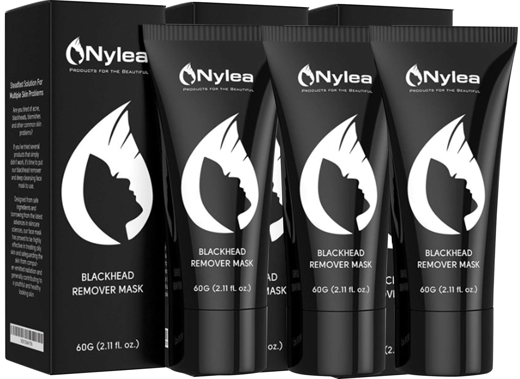 Download Nylea Blackhead Remover Mask Removes Blackheads Purifying Quality Black Peel Off Charcoal Mask Best Mud Facial Mask 60 Gram 2 11 Ounce Pack Of 1 Black Walmart Com Walmart Com PSD Mockup Templates