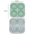 thumbnail image 2 of CSChome Ice Cube Mold Quick Cooling Ice Ball Maker: Non reusable Easy to Clean Basketball Shape, 2 of 6