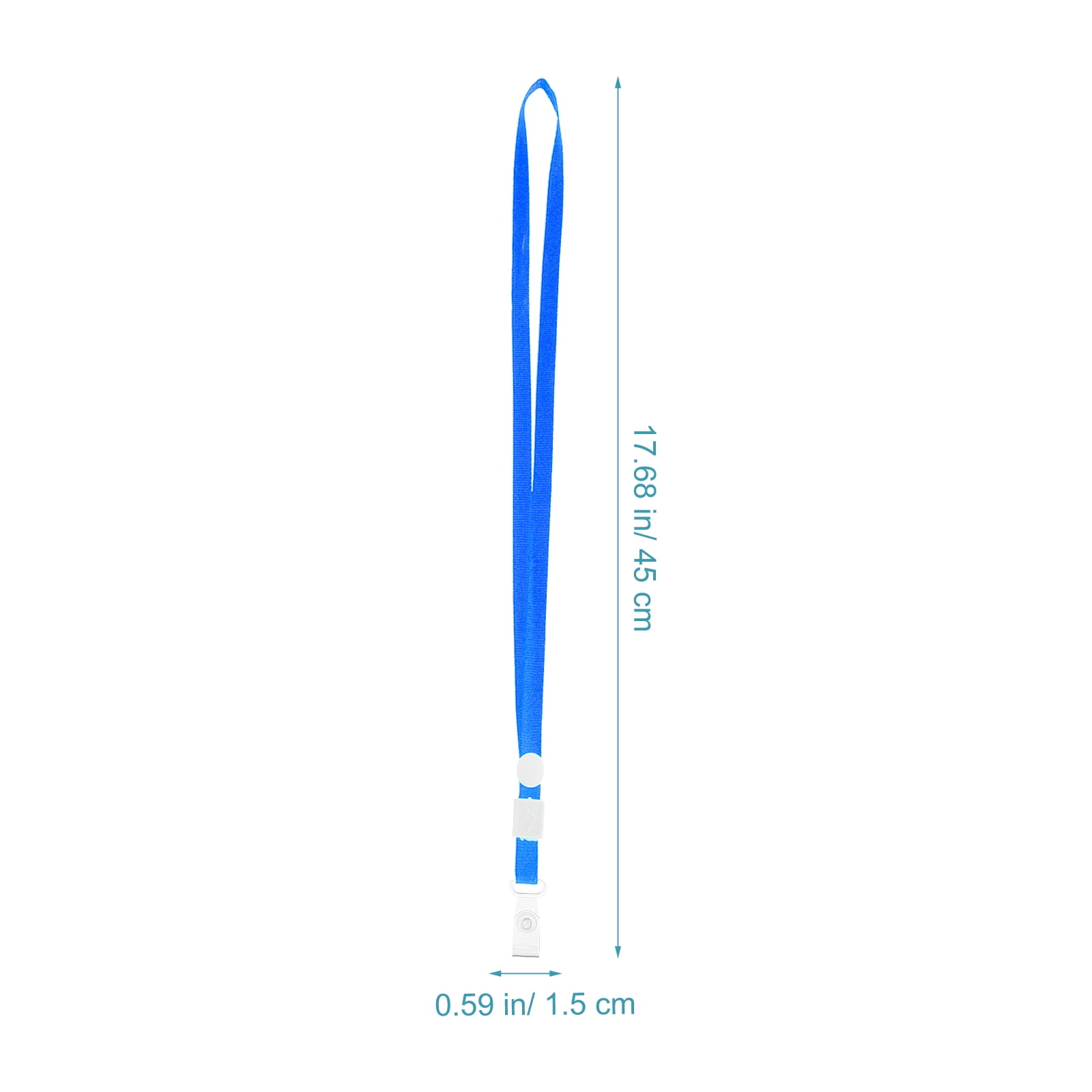 WHAMVOX 50 Pcs ID Lanyard Easy to Use Lanyards