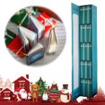 thumbnail image 4 of Calendario Adviento Mini Adorno Libro Reutilizable para Amantes Los Libros () Verde, 4 of 9