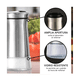 thumbnail image 4 of Set De Salero Y Pimentero 100 Ml Mesa Cocina 5pcs Belug Plateado, 4 of 5