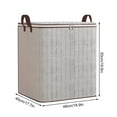 thumbnail image 2 of Under $10 Storage Bins, Hwkond Clothes Quilt Storage Box Put Closet Large-capacity Organizing Storage Moving Packing Special Clothing Luggage Bag, 2 of 2