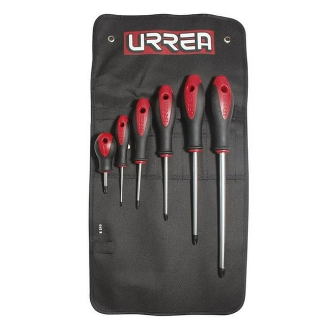 Juego de 6 Destornilladores Bimaterial Combinado 8600A Urrea 8600A