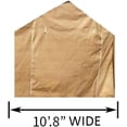 thumbnail image 2 of 10x20 Canopy Tarp Carport Front Panel – Heavy-Duty Replacement Cover with Zipper, 2 of 4