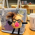 thumbnail image 3 of Llavero de peluche sureño con forma de patata pequeña, muñeco de patata frita, llavero de coche para pareja, regalo pequeño, 3 of 6