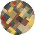 thumbnail image 4 of SAFAVIEH Soho Catalina Geometric Wool Area Rug, Multi, 8' x 8' Square, 4 of 8