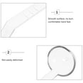 thumbnail image 3 of HONMEET Transparent Plastic Serving Ladle with Bent Tail for Soup and Sauce, 3 of 8