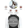 thumbnail image 4 of GBH Mens Long Sleeve Raglan Waffle Knit Tee (S-5XL), 4 of 6
