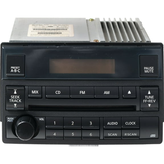 Restored 2005-2006 Nissan Altima AM FM Radio Receiver Single Disc CD Player 28185 ZB101B (Refurbished)