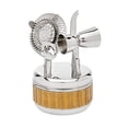 thumbnail image 2 of Godinger 64560 1 x 1 x 1 in. PVC Rattan Stainless Steel Bar Tools - 5 Piece, 2 of 3