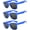 3 Blue (Dark Blue), variant on Kids Polarized Sunglasses UV400 Protection Anti-Glare Lens Sunglasses for Toddlers (3 Pair)