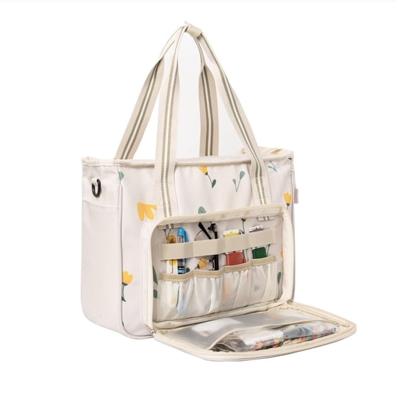 Embroidery Supplies Storage Bag Portable Craft Carry Case