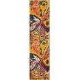 thumbnail image 2 of Rugs.com Haerfest Collection Rug – 8 Ft Runner Yellow Low Rug Perfect For Hallways, Entryways, 2 of 6
