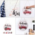 thumbnail image 3 of 1 Set Plaque de Porte en Bois Accessoires de Suspension Premium, 3 of 6