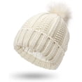 thumbnail image 1 of Gorro de invierno para mujer con forro de satén y puño de piel sintética Sailing Electrónica, 1 of 5