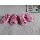 thumbnail image 4 of 2 pares de zapatos transpirables para perros, sandalias antideslizantes de malla de verano, protectores de patas reflectantes ajustables, niñas y mujeres, para perros pequeños, gatos, cachorros (por favor, tome una medida de su perro antes de realizar el pedido, gracias, 3#) JM, 4 of 5