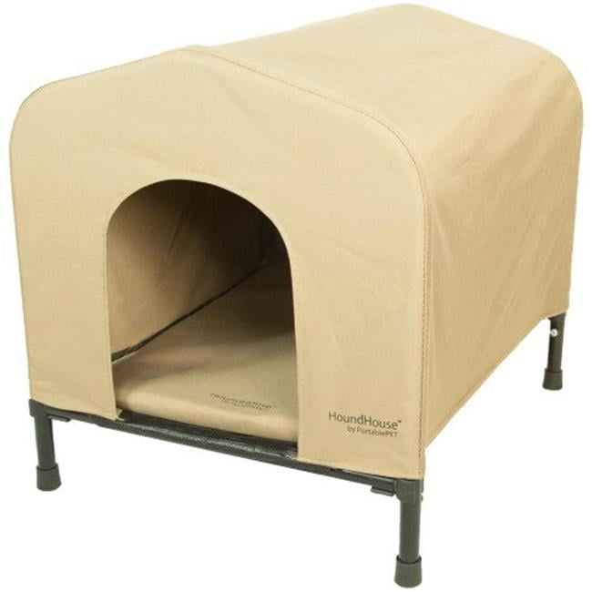 HoundHouse Medium Khaki Dog Kennel.