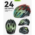 thumbnail image 3 of FUNWICT Lightweight Bike Helmet with Visor for Adults Men Women, Adjustable Fit, Breathable Road MTB Cycling Helmet for Ebike Scooter, 3 of 8