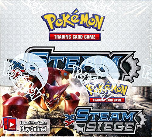 FRENCH Pokemon Steam Siege 36-count Booster Pack Box Sealed Card Game TCG