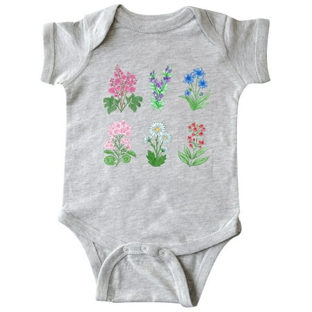 

Inktastic Beautiful Wild Flowers Gift Baby Boy or Baby Girl Bodysuit
