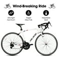 thumbnail image 4 of Hiland Road Bike,Shimano 14 Speeds,Light Weight Aluminum Frame,700C Racing Bike for Men, 4 of 7