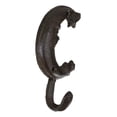thumbnail image 2 of Pack Of 3 Rustic Cast Iron Celestial Half Crescent Moon And Stars Wall Hooks, 2 of 10