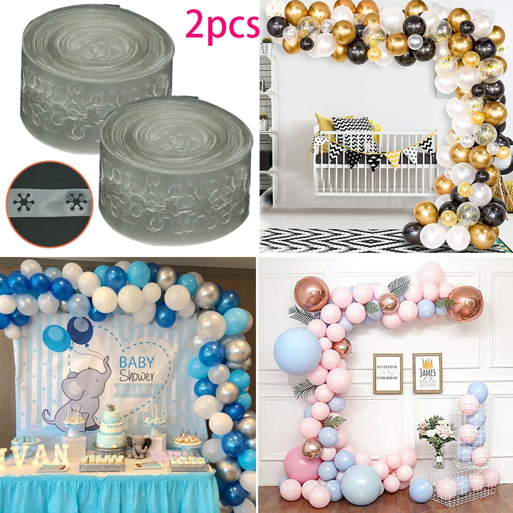 Balloon Arch Frame Kit Column Tape Wedding Birthday Party Decorating Strip US